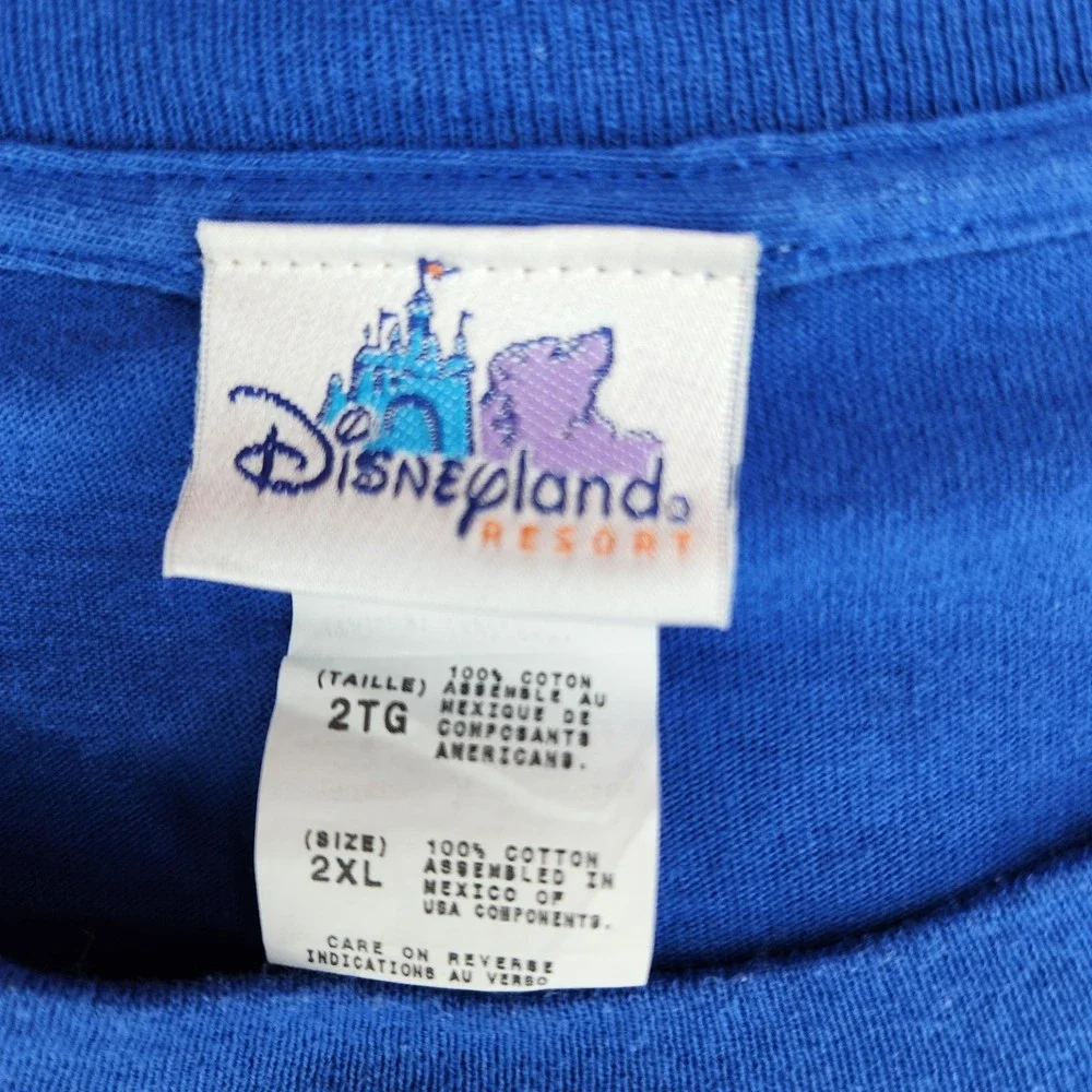 Vintage Disneyland Resort 50th Happiest Homecoming On Earth T-Shirt Mens 2XL - Picture 7 of 8